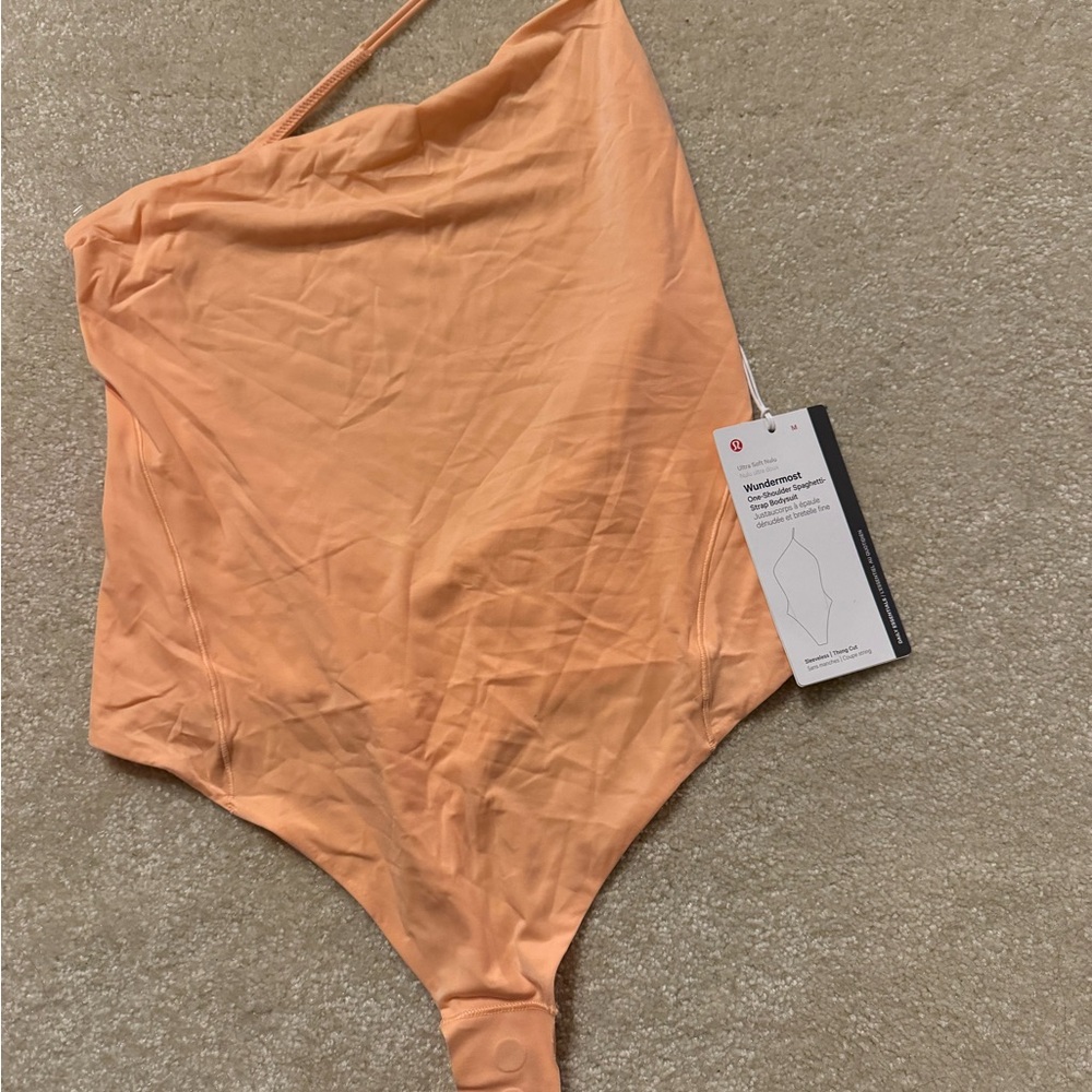 Lululemon bodysuit Wundermost Nulu square neck long sleeve
